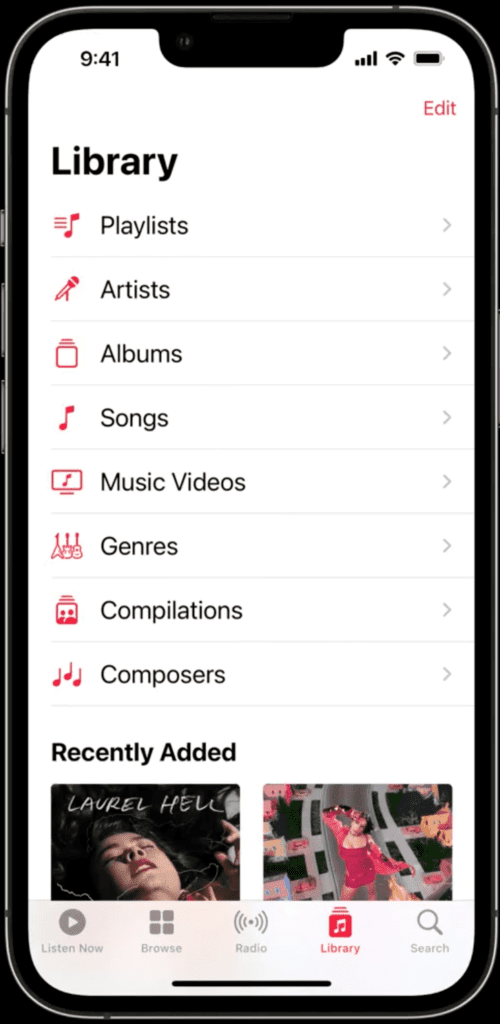 Apple music's screen with interface text is a good reason to hire a UX writer.