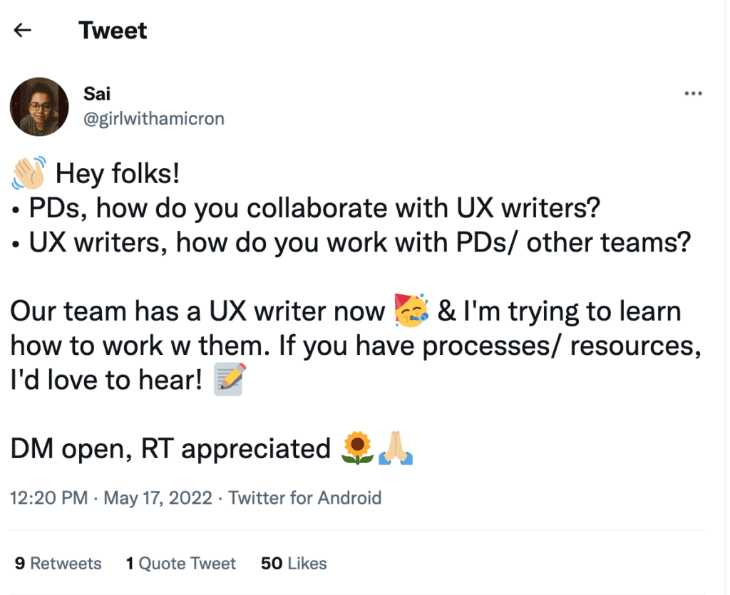 questions necessary for being a better ux writer